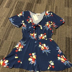 Adorable floral romper